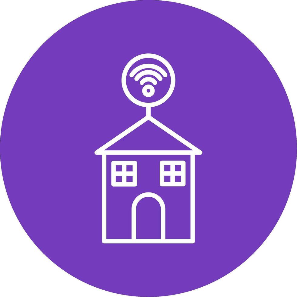 Smart House Vector Icon