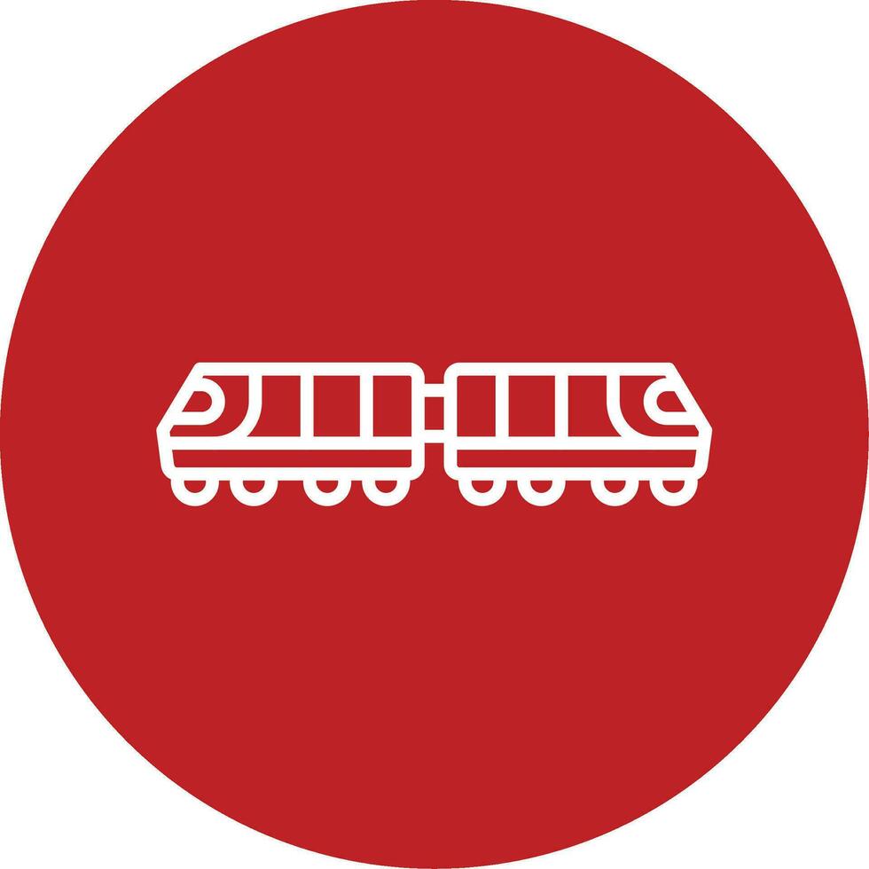 Tram Vector Icon