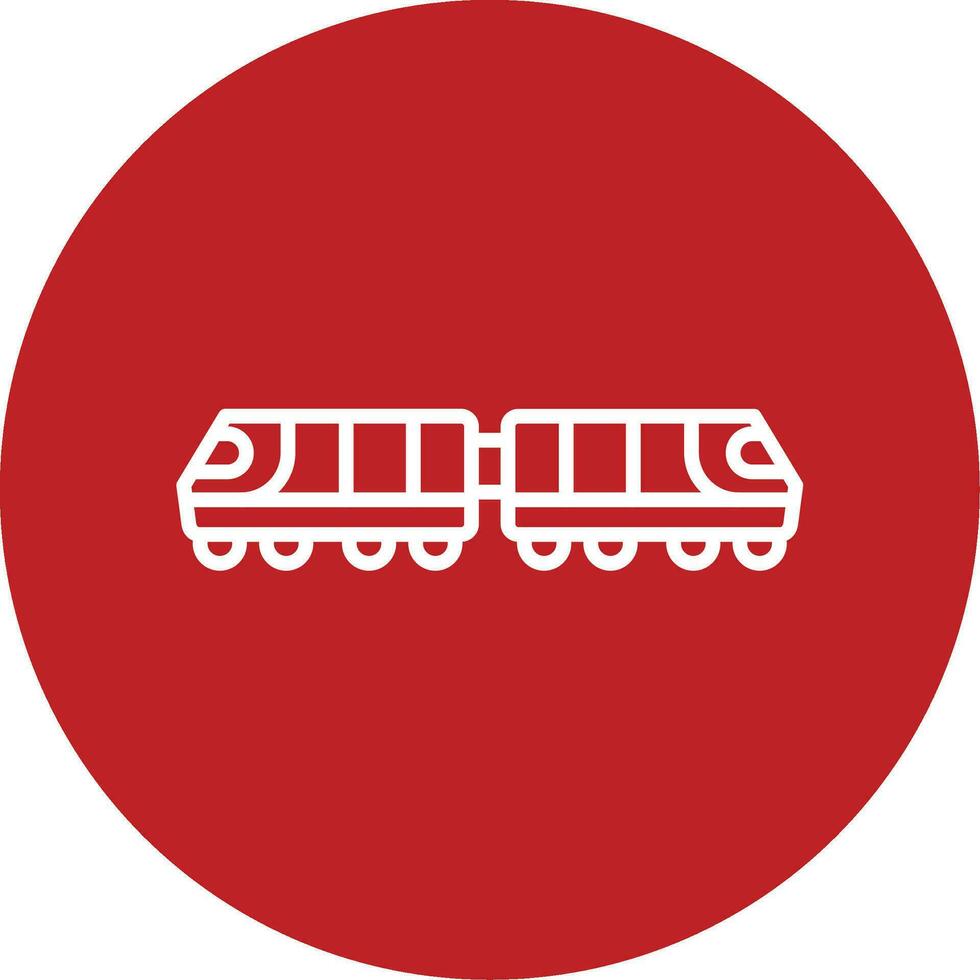 Tram Vector Icon