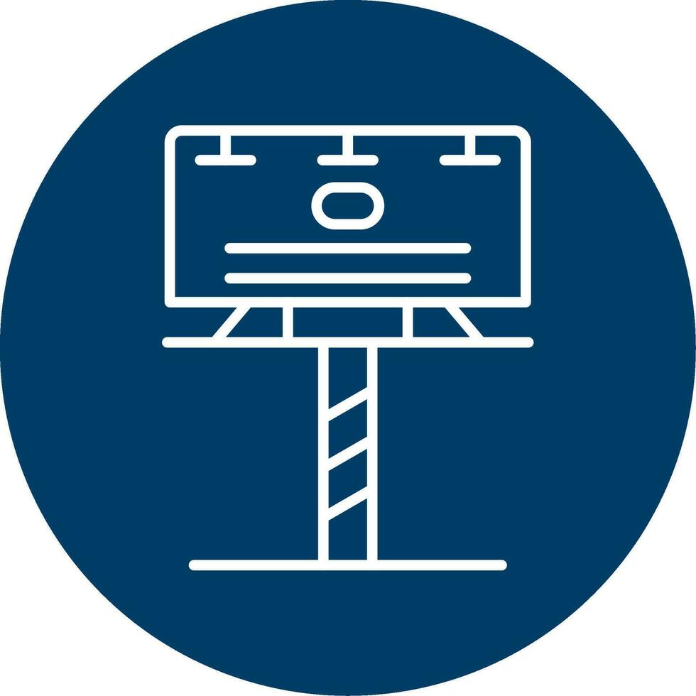 Billboard Vector Icon