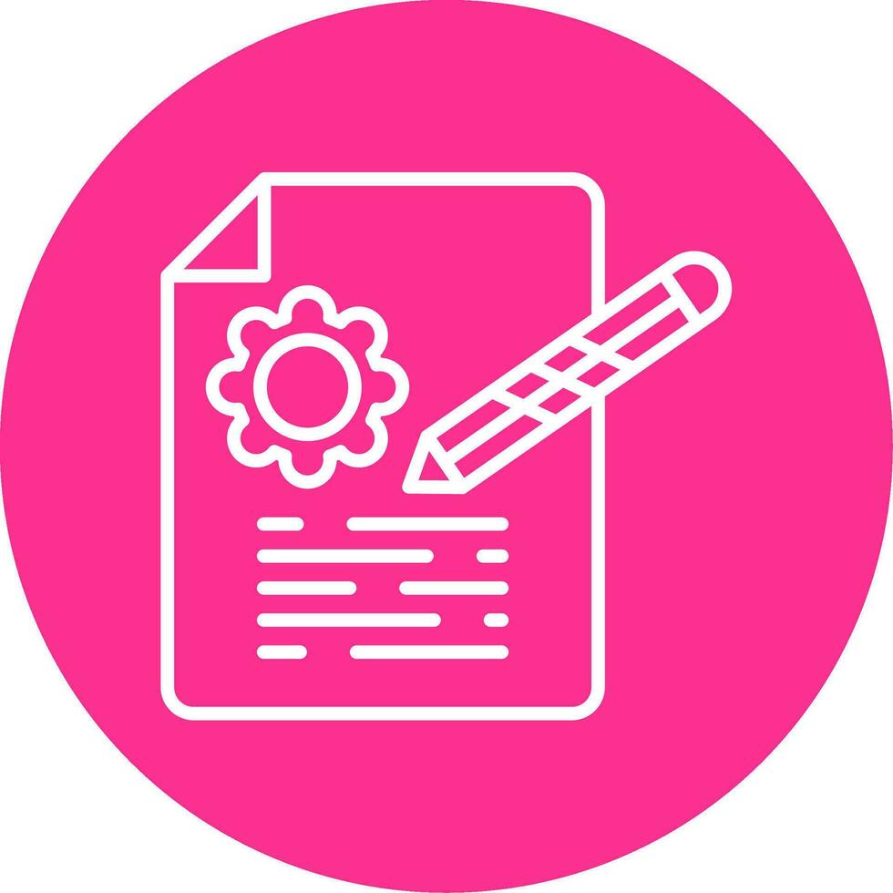 Contract Vector Icon