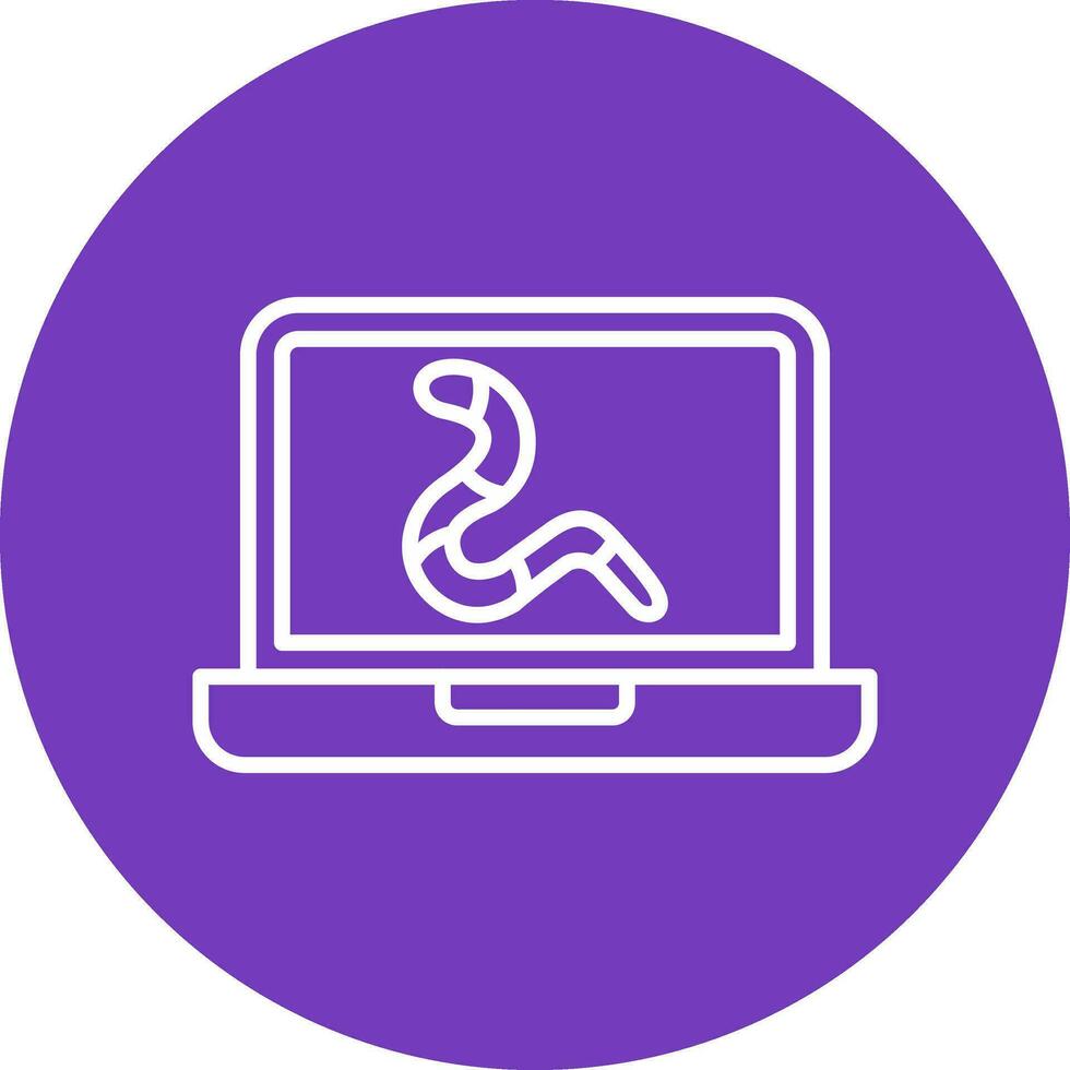 worm Vector Icon