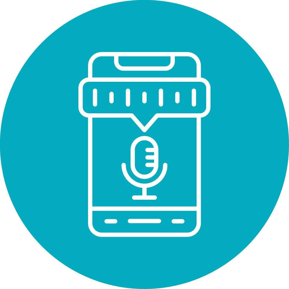 Voice Recorder Vector Icon