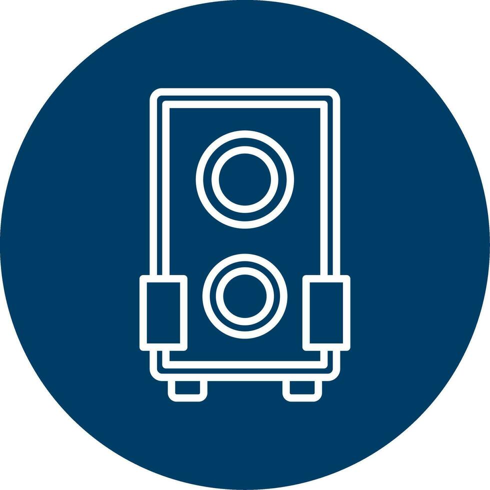 Subwoofer Vector Icon