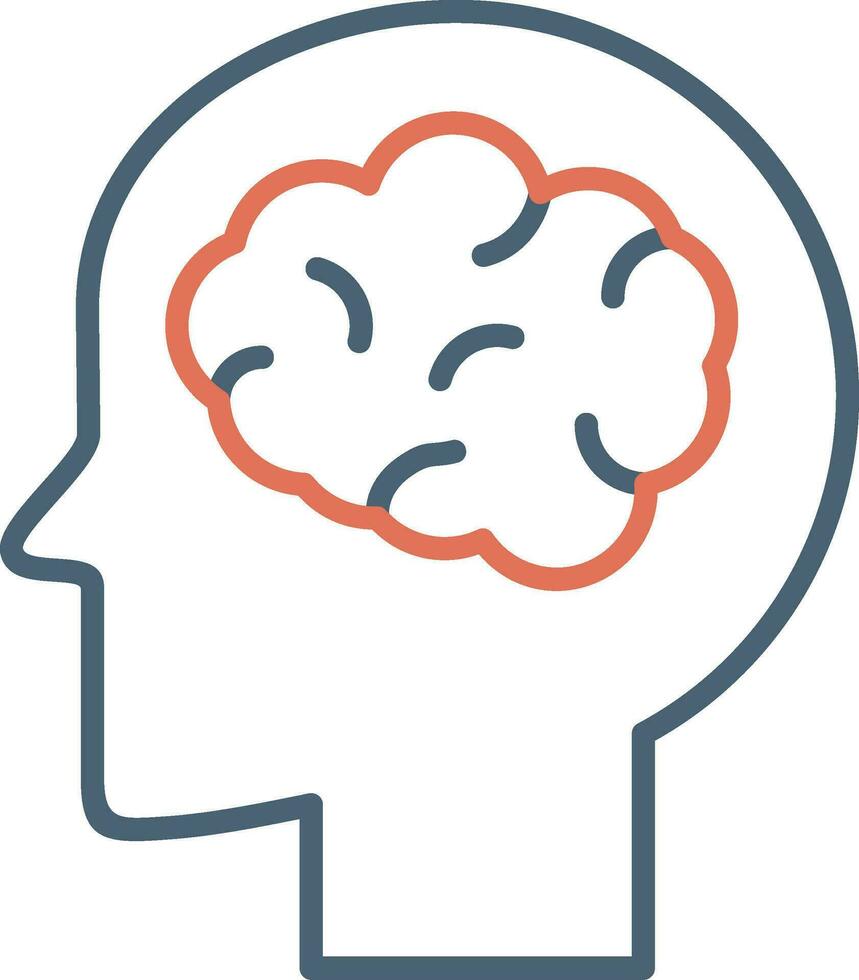Human Brain Vector Icon