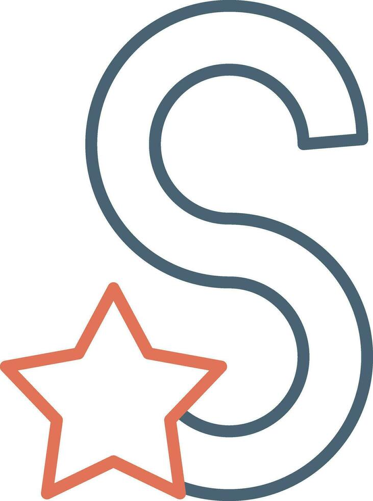 Small S Vector Icon