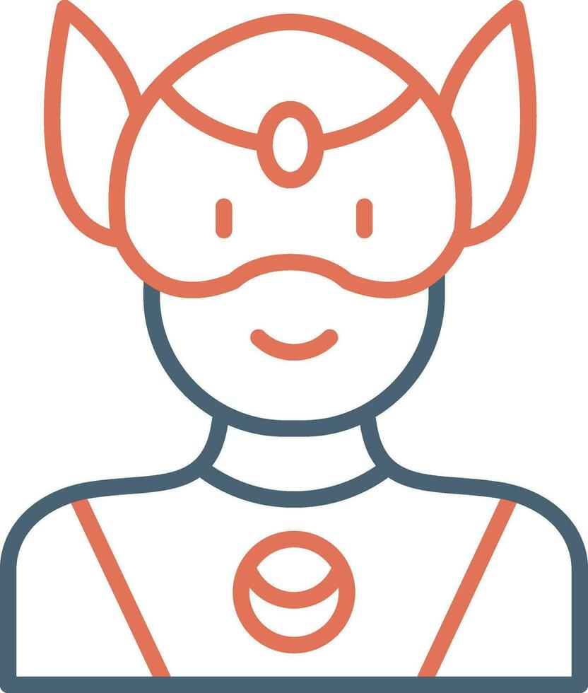 Superhero Vector Icon