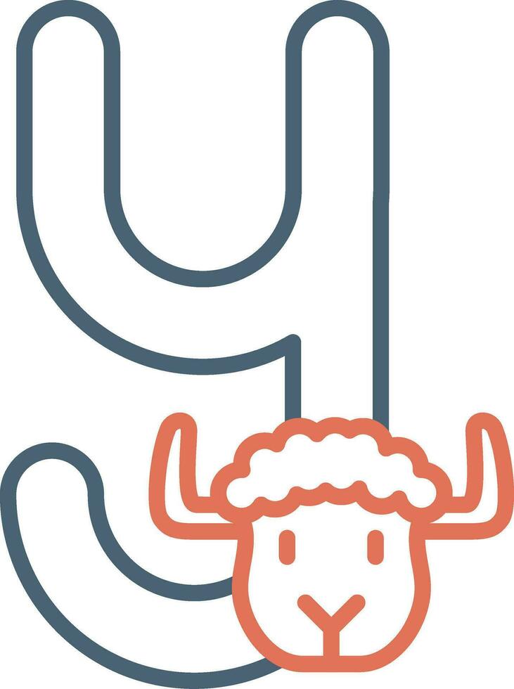 Small Y Vector Icon