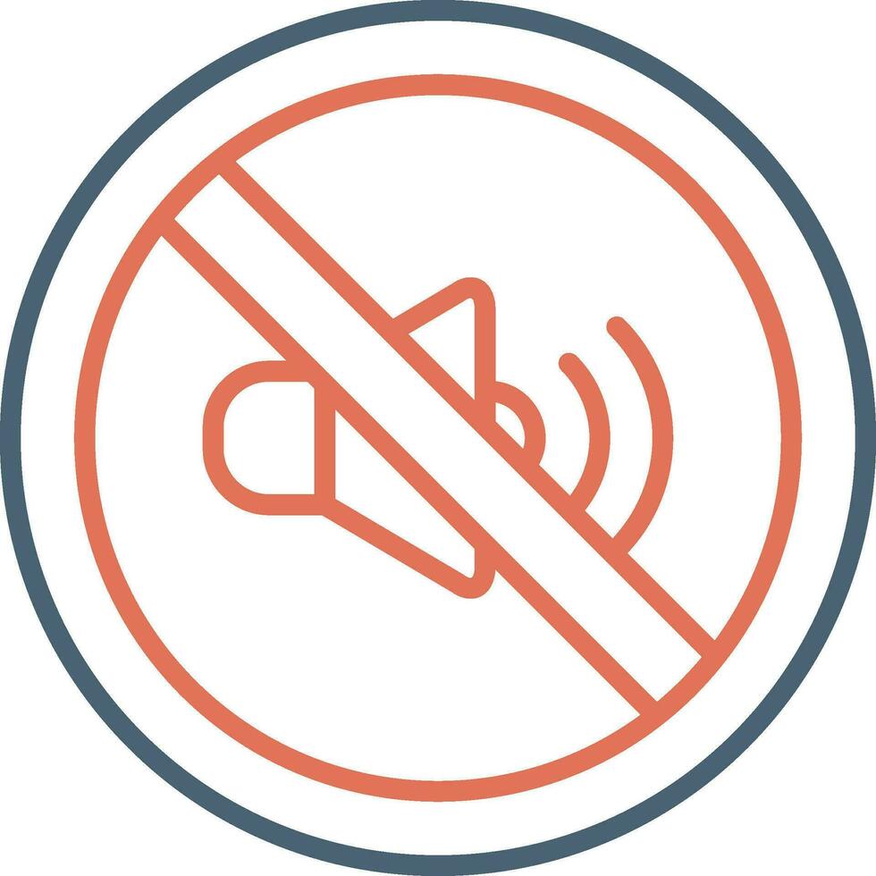 No Sound Vector Icon