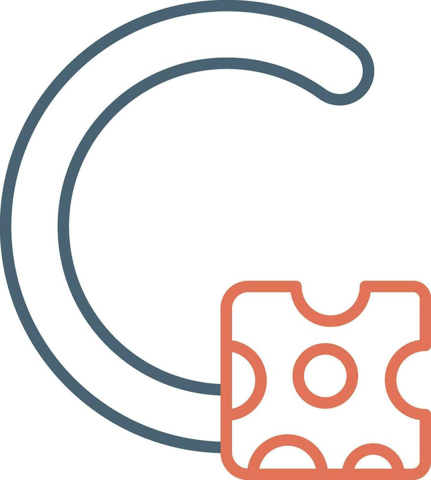 Capital C Vector Icon