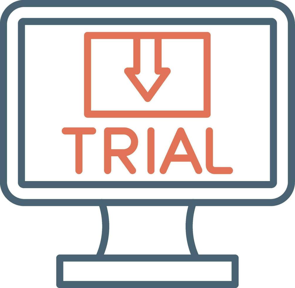 free trial Vector Icon