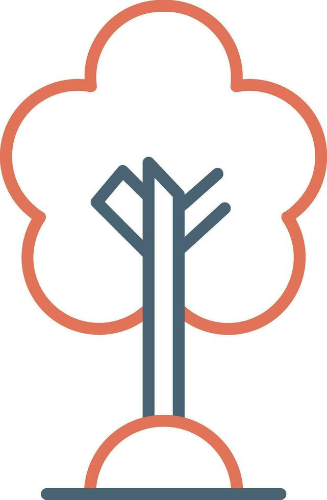 Cherry Tree Vector Icon