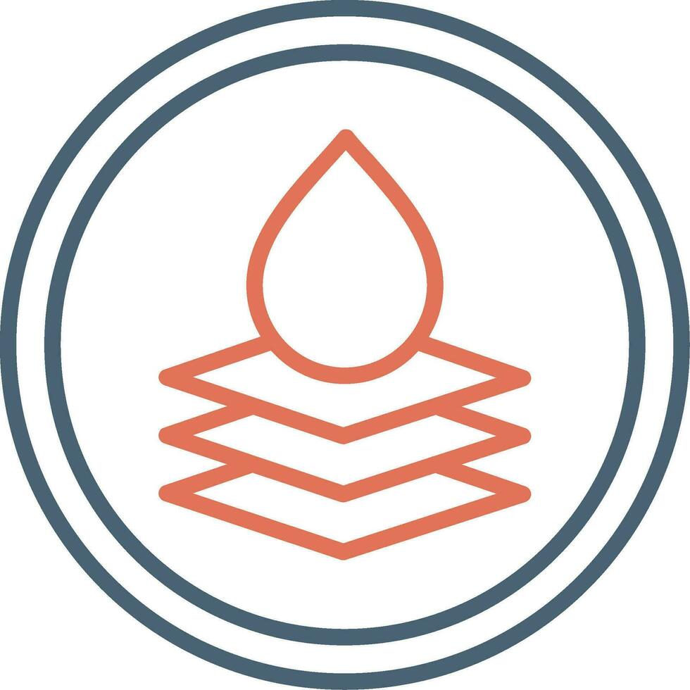 Water Resistant Vector Icon