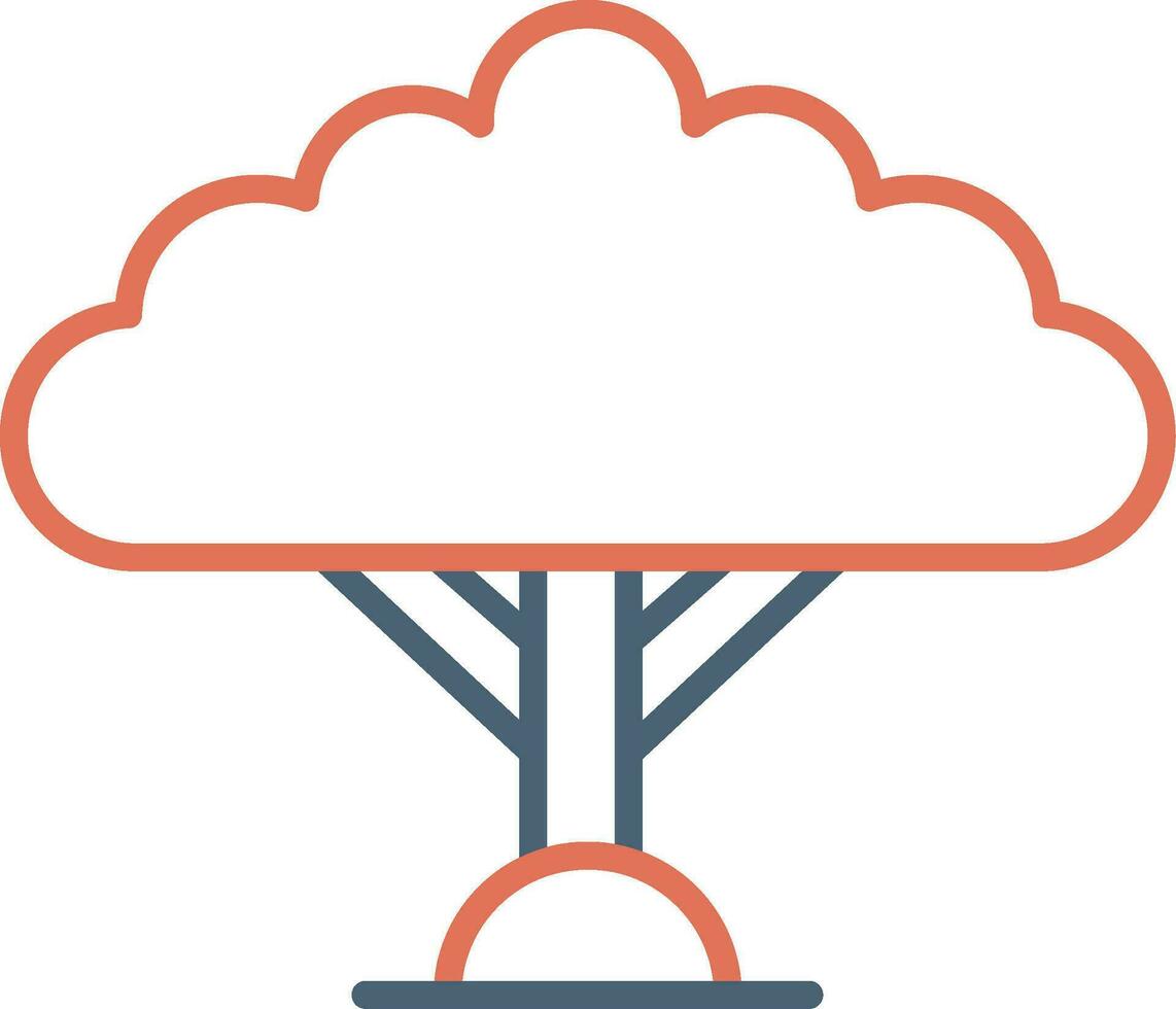 Dragon Tree Vector Icon