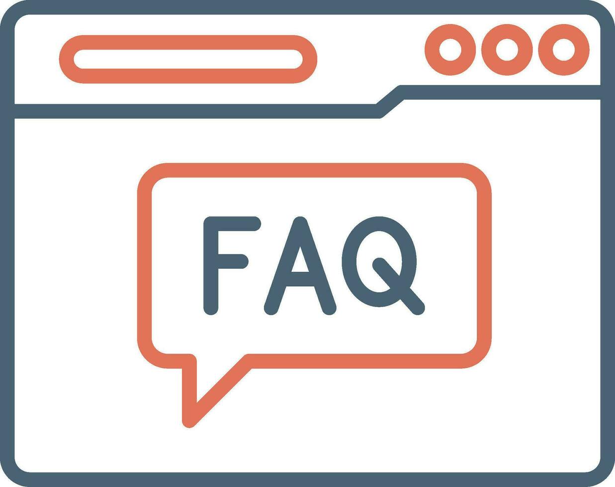 FAQ Vector Icon