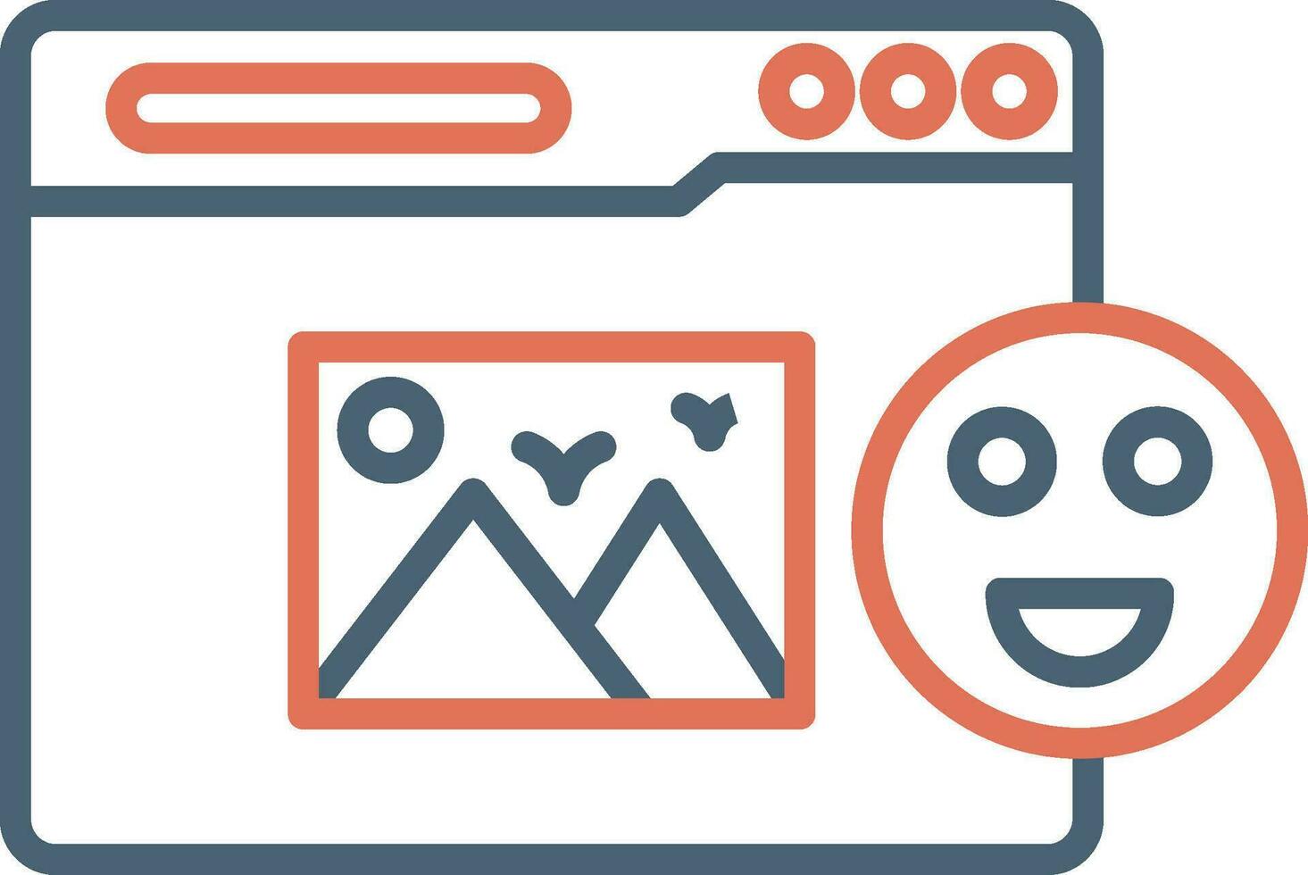 Reaction Vector Icon
