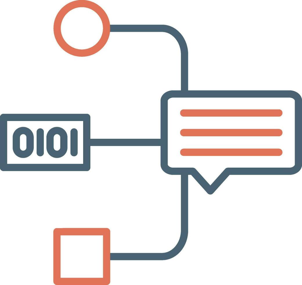 Natural Language Processing Vector Icon