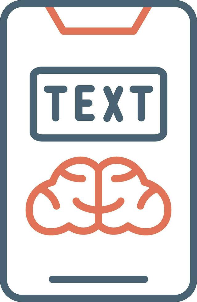 Text Vector Icon