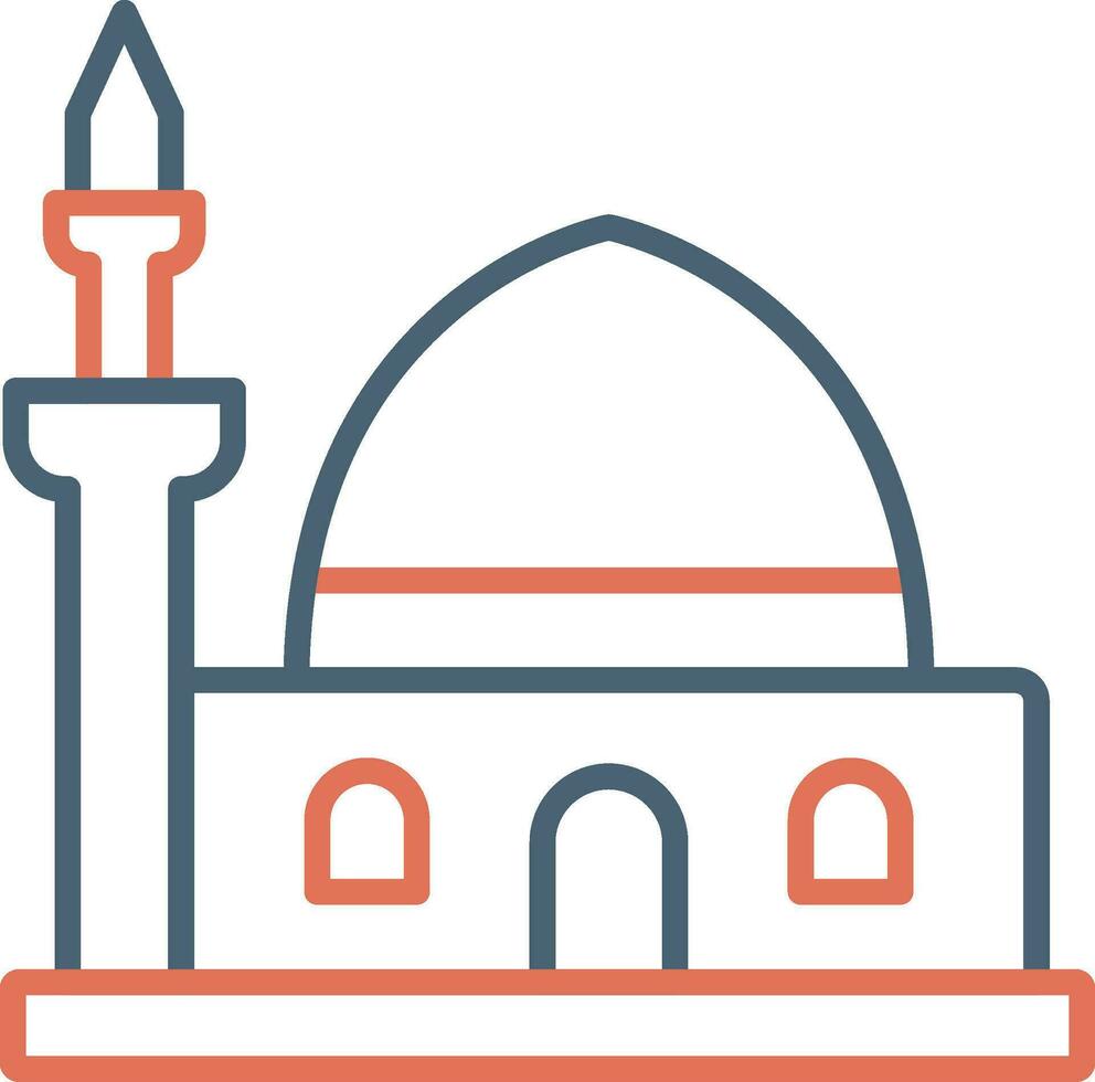 The Prophets Mosque Vector Icon