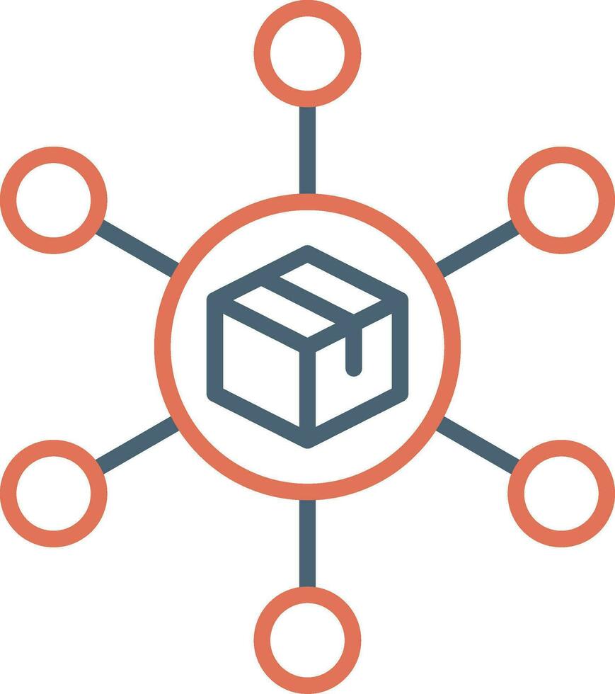 Distribution Center Vector Icon