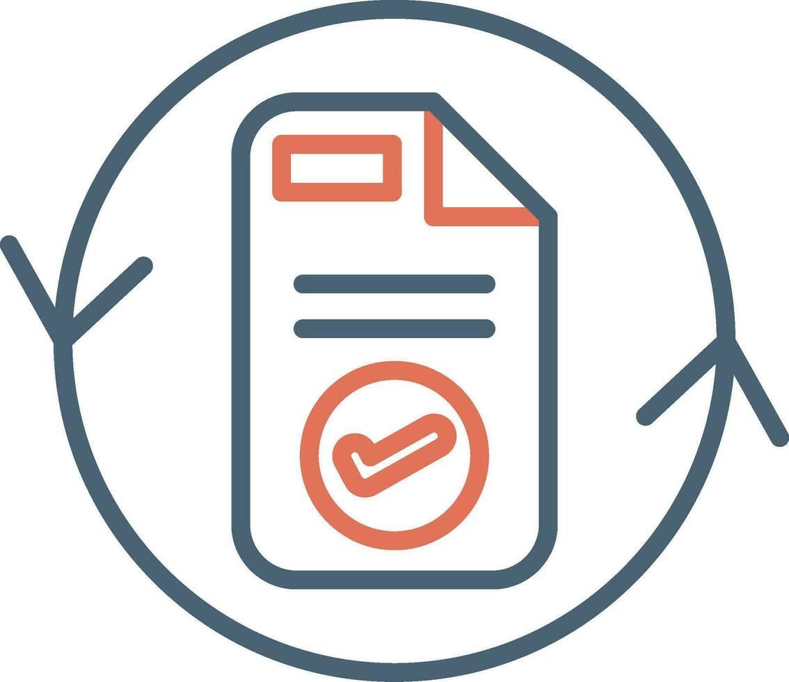 icono de vector de documento