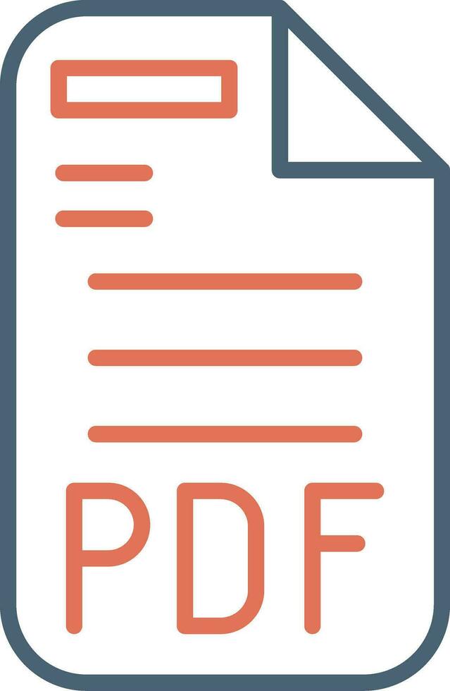 Pdf Vector Icon