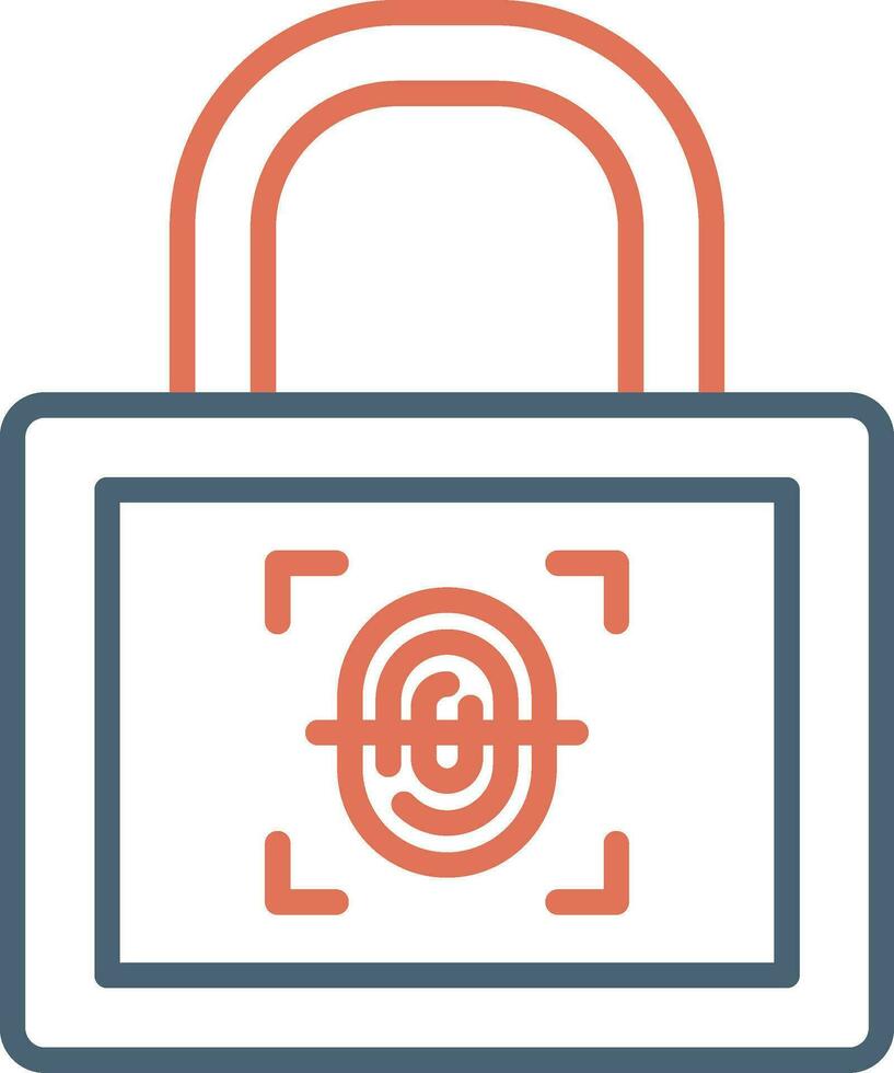 Fingerprint Vector Icon
