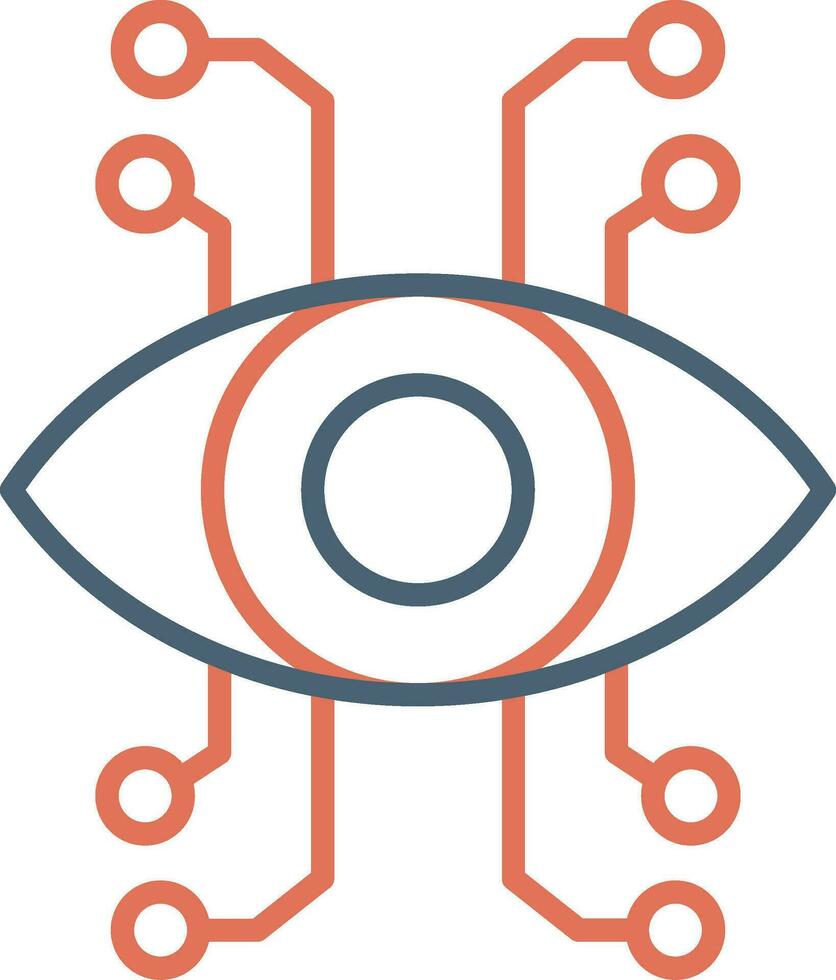 Bionic Eye Vector Icon