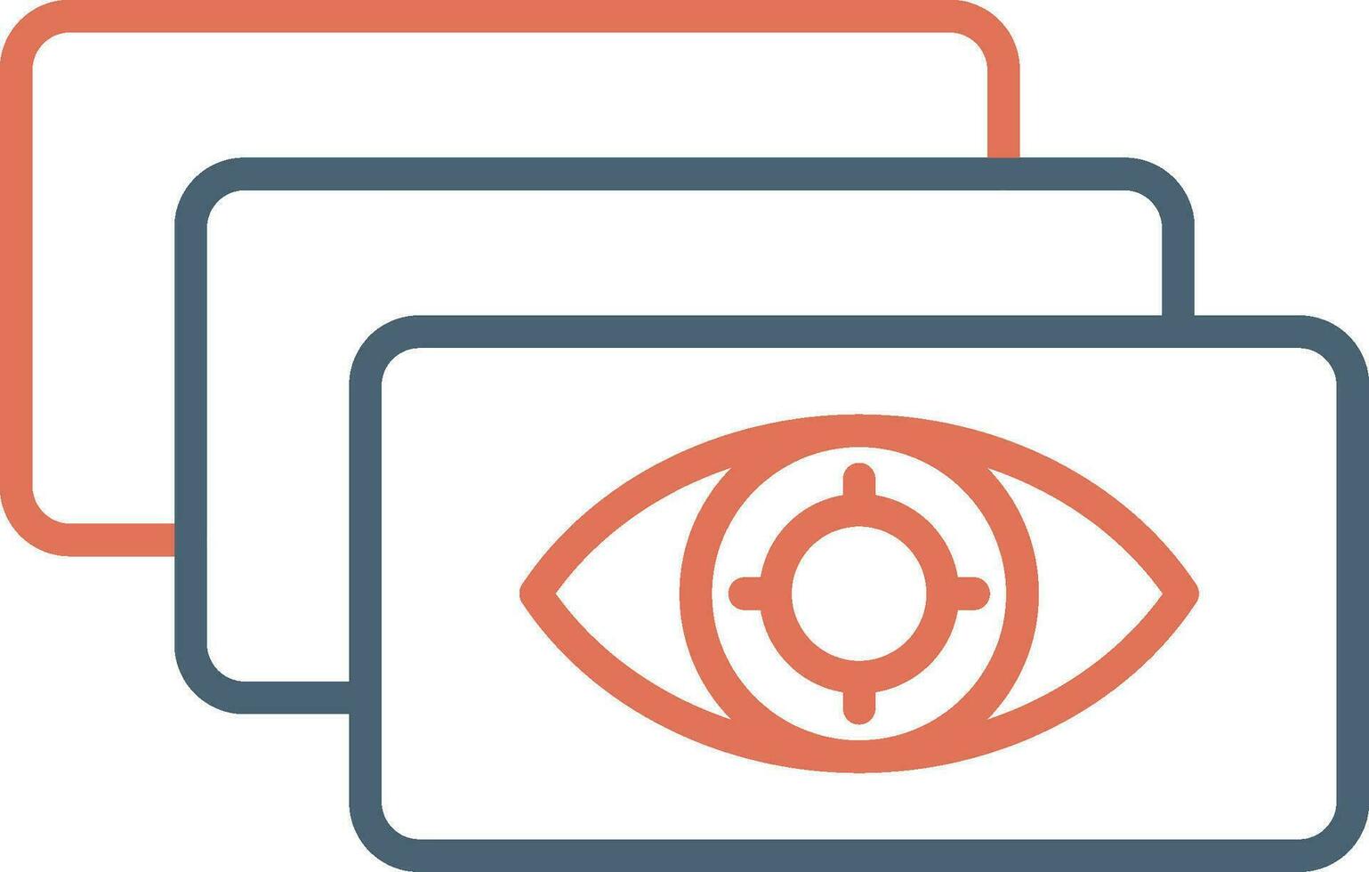 Depth Perception Vector Icon
