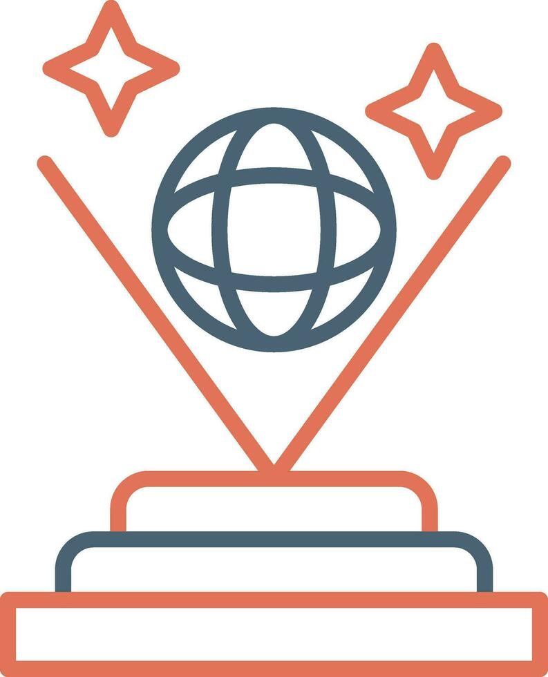 Hologram Vector Icon