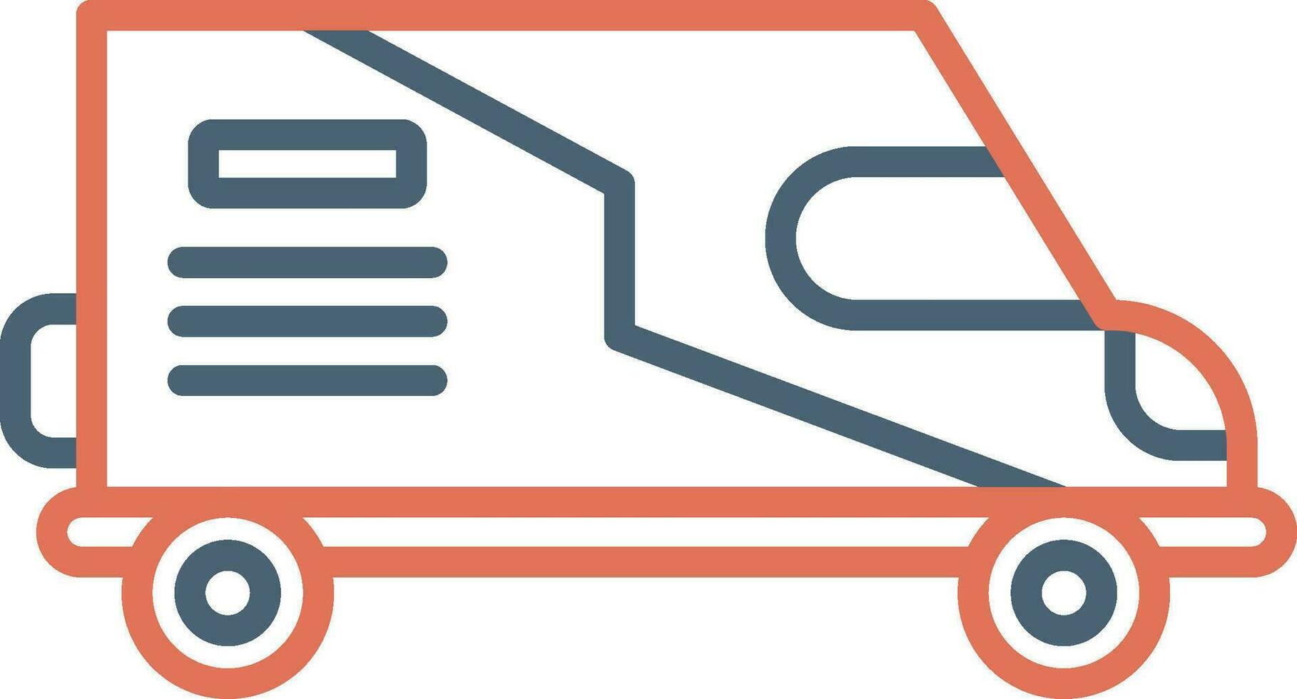 Minivan Vector Icon