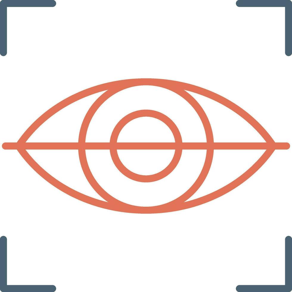 Eye Scan Vector Icon