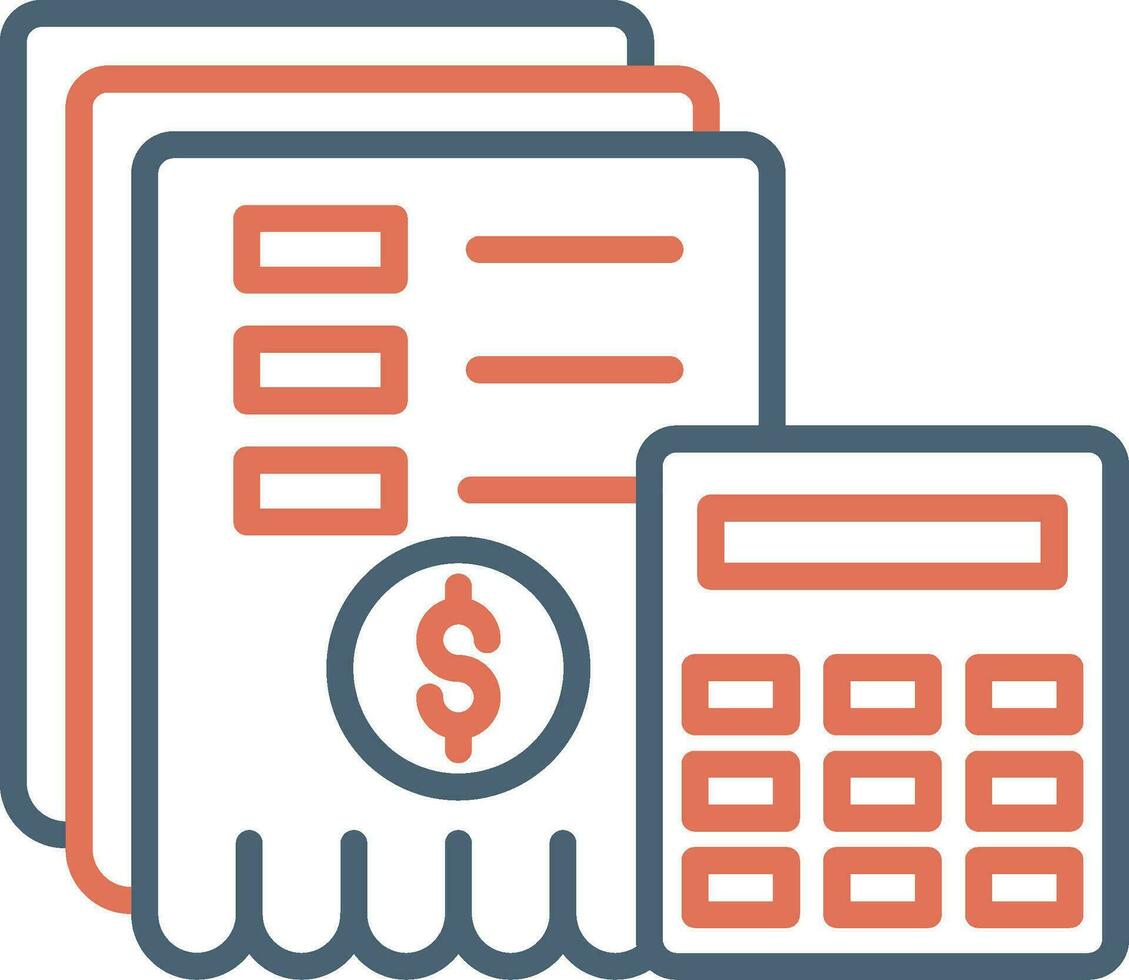 Receipt Vector Icon