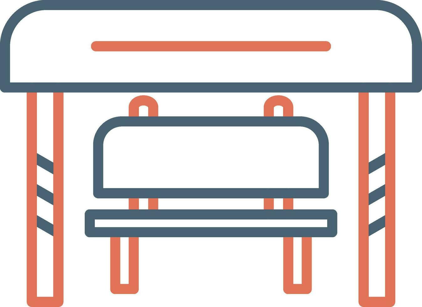 Bus Stop Vector Icon