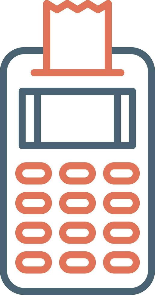 Pos Terminal Vector Icon
