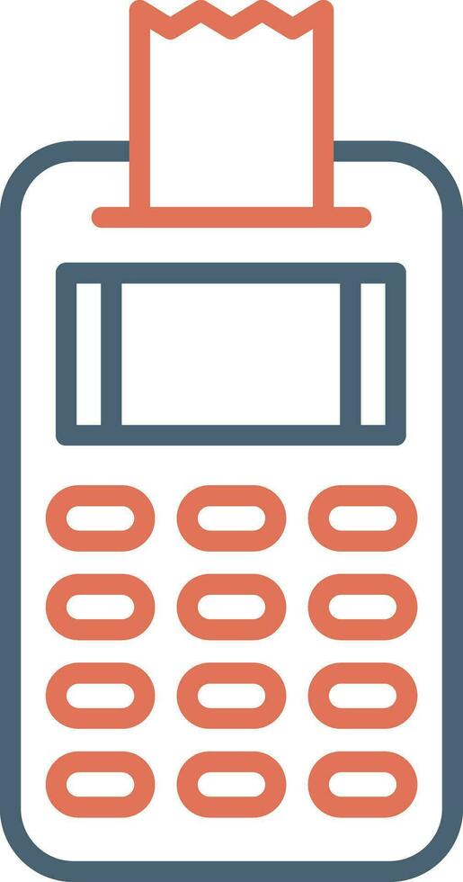 Pos Terminal Vector Icon