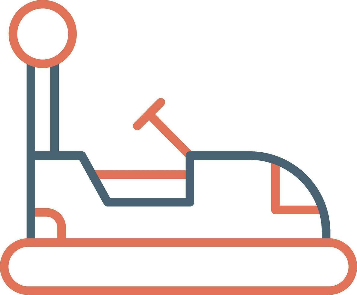 Bumper Car Vector Icon