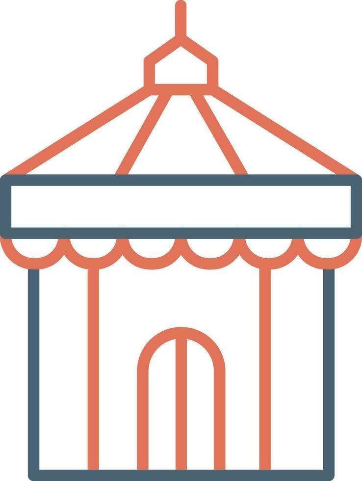 Circus Tent Vector Icon