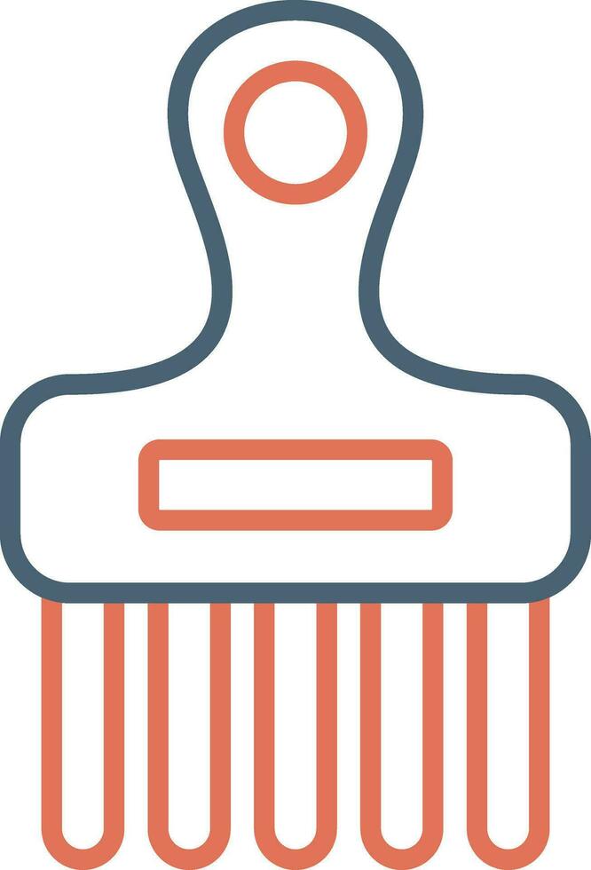 Afro Comb Vector Icon
