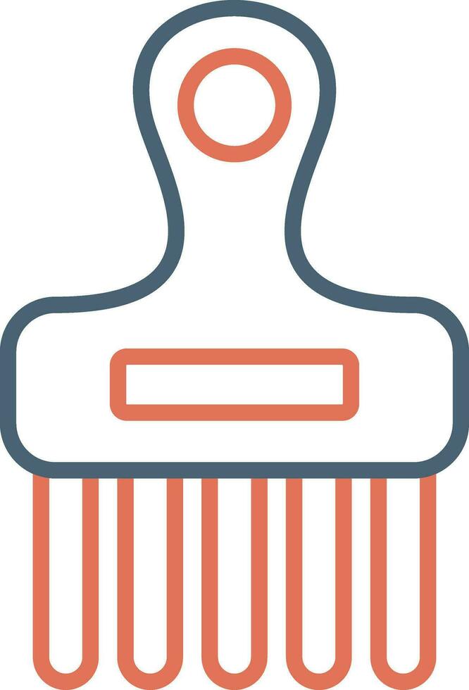 Afro Comb Vector Icon