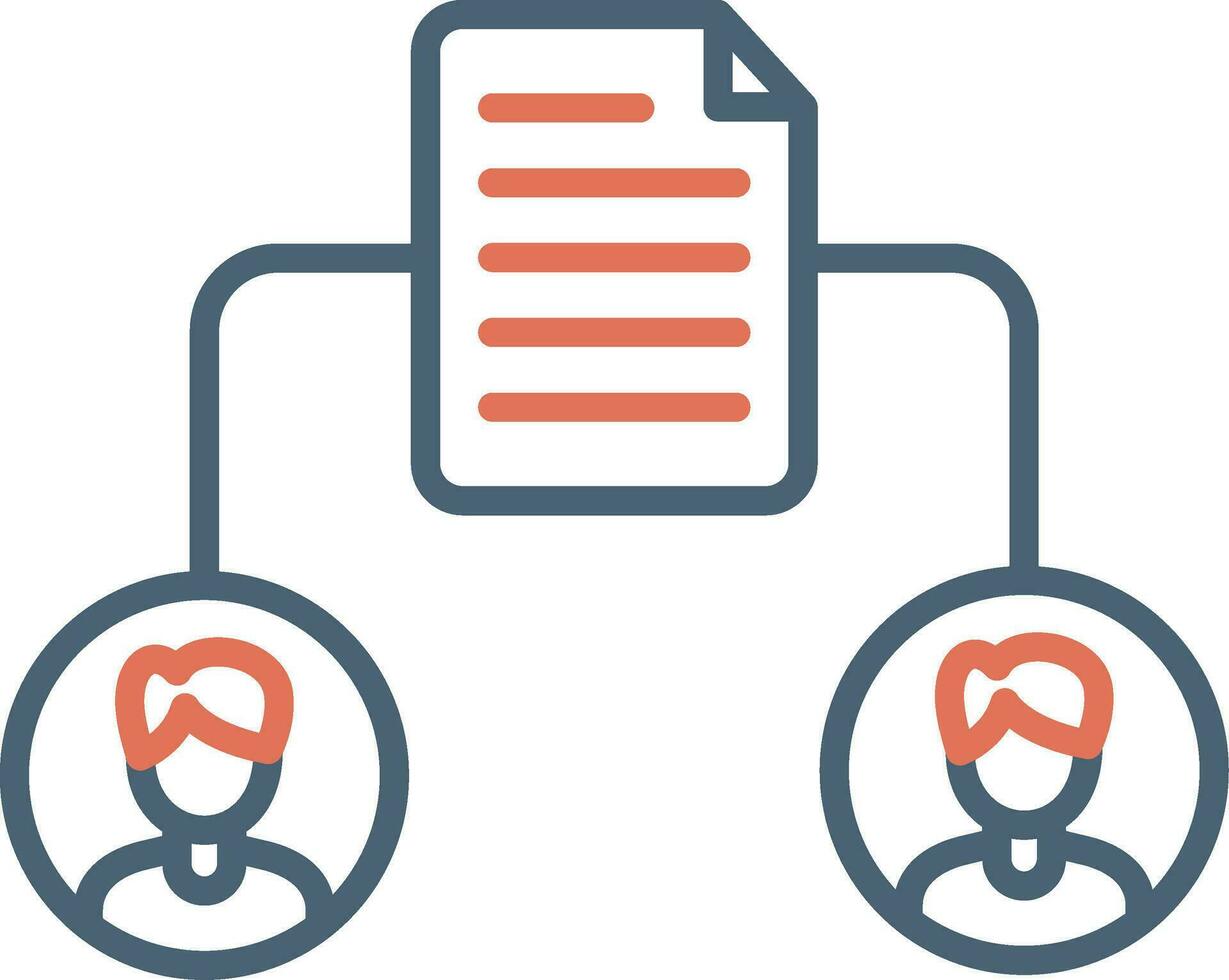 File Share Vector Icon