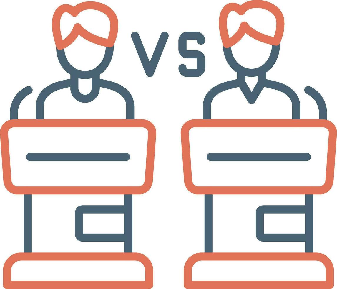 Debate Vector Icon