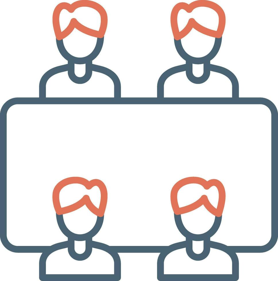 Meeting Vector Icon