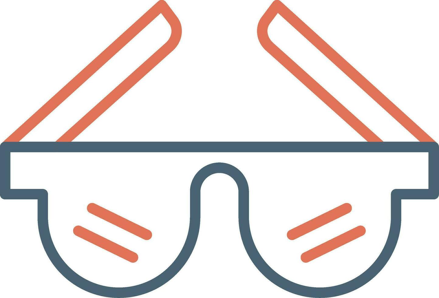 icono de vector de gafas