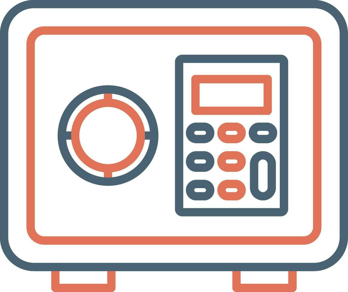 Safe Box Vector Icon