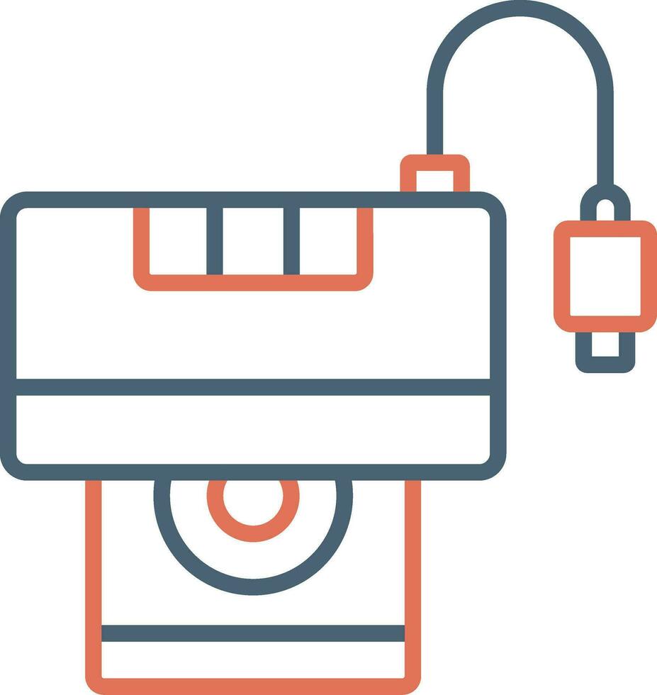 Cd Reader Vector Icon