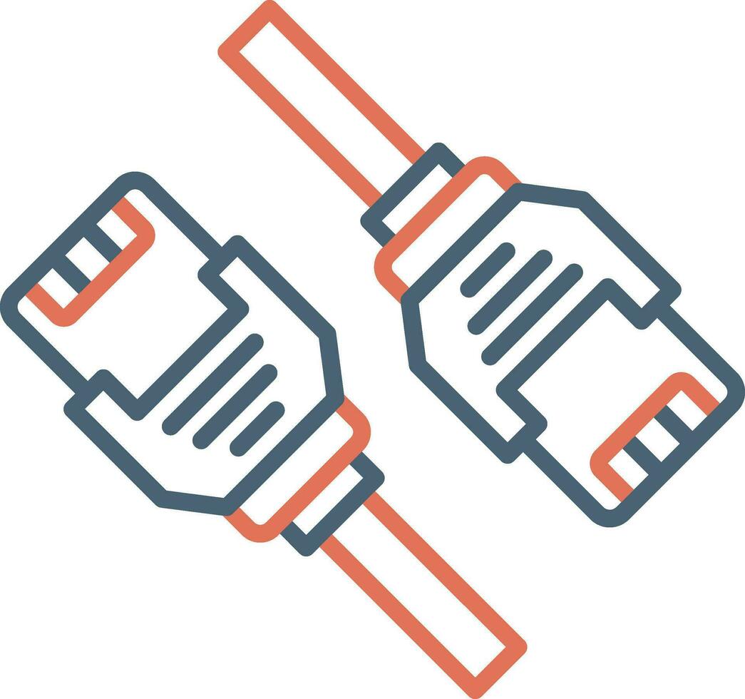 Network Cable Vector Icon