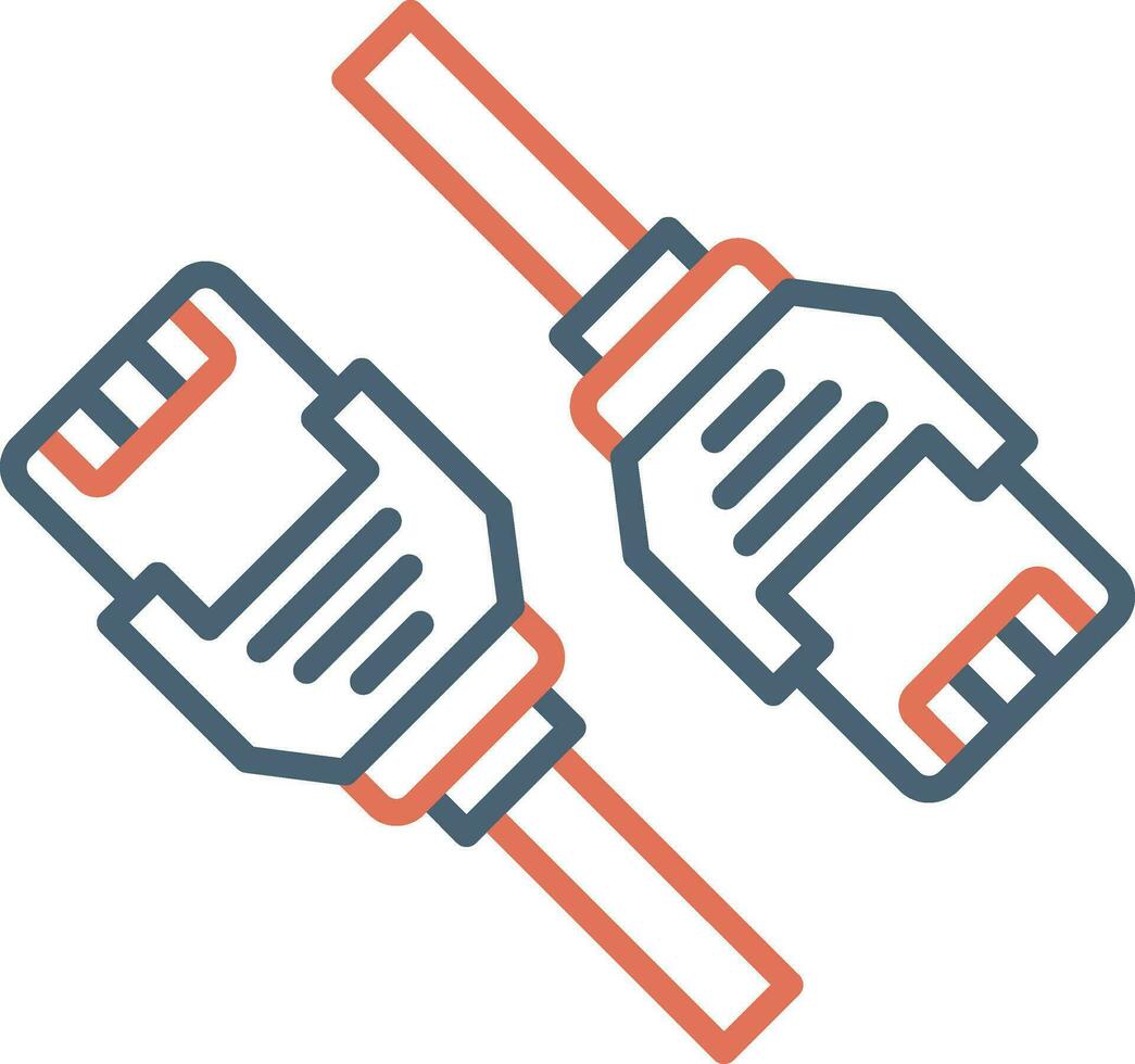 Network Cable Vector Icon