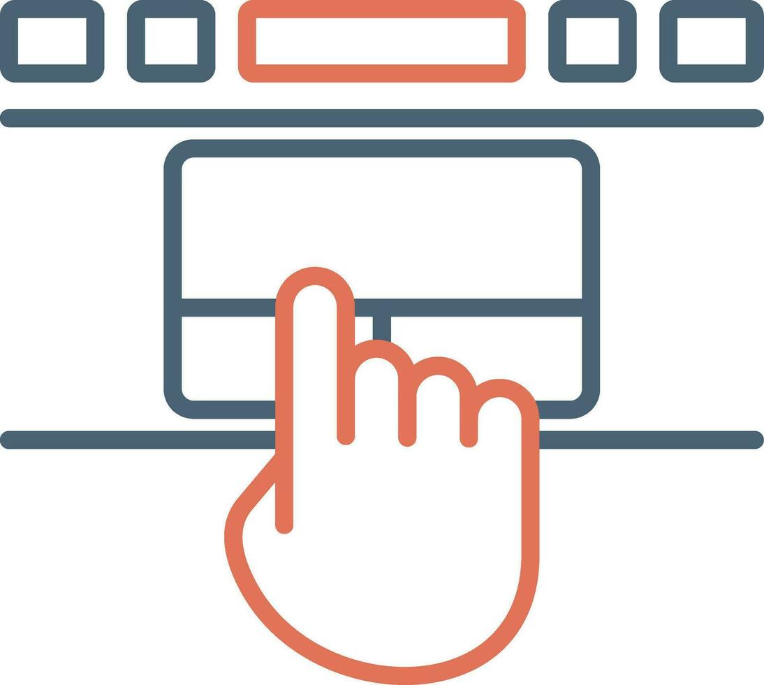 Touchpad Vector Icon