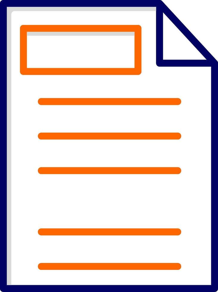 Out Of Paper Vector Icon